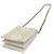 Borsa a tracolla con catena Christian Dior Diorama Studs Bianco - vista 2