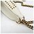 Borsa a tracolla con catena Christian Dior Diorama Studs Bianco - vista 8