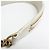 Borsa a tracolla con catena Christian Dior Diorama Studs Bianco - vista 9