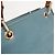 Borsa a mano Gucci Bamboo Shopper Small Blu chiaro - vista 7