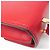 Bolsa de ombro em couro para mulher Gucci Sylvie 421882 Vermelho - vista 12
