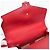 Bolsa de ombro em couro para mulher Gucci Sylvie 421882 Vermelho - vista 13