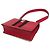 Bolsa de ombro em couro para mulher Gucci Sylvie 421882 Vermelho - vista 3