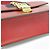 Bolsa de ombro em couro para mulher Gucci Sylvie 421882 Vermelho - vista 6