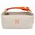 Hermès Hermes Brid A Black PM Borsa a mano/Pouch in cotone Beige Arancione
