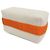 Hermès Hermes Brid A Black PM Borsa a mano/Pouch in cotone Beige Arancione - vista 4