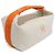 Hermès Hermes Brid A Black PM Borsa a mano/Pouch in cotone Beige Arancione - vista 6