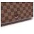 Borsa a tracolla Louis Vuitton Tribeca Carre Damier Ebene Marrone - vista 10