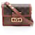 Borsa a tracolla Louis Vuitton Dauphine Mini Monogram Reverse Marrone Beige