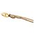 Collana con ciondolo a catena vintage Chanel Coco Mark D'oro - vista 5
