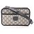 Gucci Interlocking G GG Supreme Mini Handbag Beige Navy blue