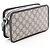 Gucci Interlocking G GG Supreme Mini Handbag Beige Navy blue - view 2