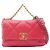 Borsa a tracolla Chanel 19 Dixneuf Matelassé Rosa