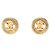 Orecchini a clip Chanel Coco Mark placcati in oro D'oro