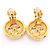 Orecchini a clip Chanel Coco Mark placcati in oro D'oro - vista 7