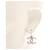 Orecchini a cerchio Chanel Coco Mark Silver Argento  - vista 5