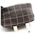 Borsa Chanel Chocolate Bar Nero - vista 6