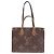 Borsa Tote Louis Vuitton OnTheGo MM Monogram Giant Reverse Marrone Beige