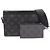 Borsa a tracolla portafoglio portatile Louis Vuitton Gaston Marrone Nero