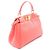 Borsa Fendi Mini Peekaboo 2-Way Rosa - vista 2
