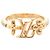 Louis Vuitton LV Iconic Band Ring Golden