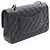 Timeless Borsa a tracolla Chanel Matelassé Double Flap Nero - vista 2