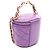 Chanel Matelassé Small Vanity 2-Way Handtasche Lila - Ansicht 2