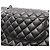 Borsa Chanel Matelassé Double Flap Nero - vista 10