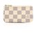 Monedero Louis Vuitton Damier Azur Blanco
