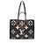 Borsa Tote Louis Vuitton OnTheGo GM Monogram Empreinte Nero Multicolore