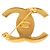 Spilla Vintage Chanel Coco Mark D'oro - vista 2