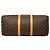 Borsa Boston Louis Vuitton Monogram Keepall 50 Marrone Monogramma - vista 3
