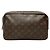 Borsa a Clutch Louis Vuitton Monogram Trousses Toilette 28 Marrone Monogramma