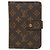 Cartera bi-fold Monogram Louis Vuitton Castaño Monograma