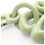 Charm per borsa Loewe Anagram Verde - vista 5