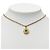 Collana a catena vintage Chanel Coco Mark Gripoix con pendente Blu D'oro - vista 6