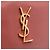 Saint Laurent Blogger Tasche mit Monogramm aus rotem Kalbsleder - Ansicht 5