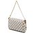 Louis Vuitton White Damier Azur Favorite MM Bianco - vista 2