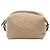 Pouch Prada in tela Canapa beige con logo