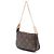 Louis Vuitton Brown Monogram Mini Pochette Accessoires Marrone - vista 2