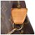 Louis Vuitton Brown Monogram Mini Pochette Accessoires Marrone - vista 5
