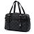 Sac à main LOEWE en toile enduite Anagram marron Marron foncé - vue 2