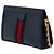 Gucci Blue Small Calfskin Web Ophidia Chain Crossbody Blu navy - vista 2