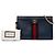 Gucci Blue Small Calfskin Web Ophidia Chain Crossbody Blu navy - vista 7
