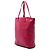 Borsa Shopper Anagram LOEWE in pelle rosa - vista 2