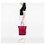 Borsa Shopper Anagram LOEWE in pelle rosa - vista 6