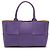 Bottega Veneta Tote Small Nappa Maxi Intrecciato Arco Viola