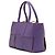 Bottega Veneta Tote Small Nappa Maxi Intrecciato Arco Viola - vista 2