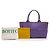 Bottega Veneta Tote Small Nappa Maxi Intrecciato Arco Viola - vista 7