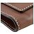 Clutch con tracolla Burberry in vitello marrone - vista 14